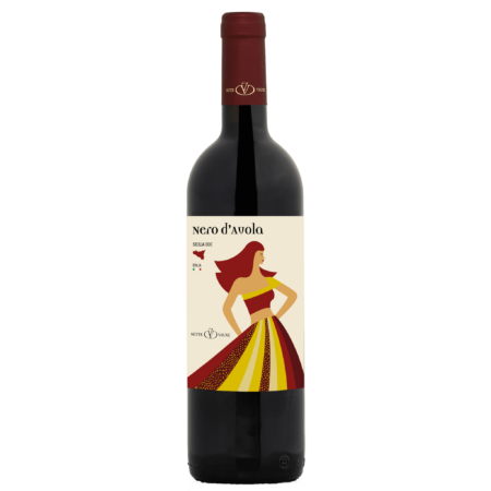 ネロ ダーヴォラ DOC シチリア レセッテ　ヴィーニェ